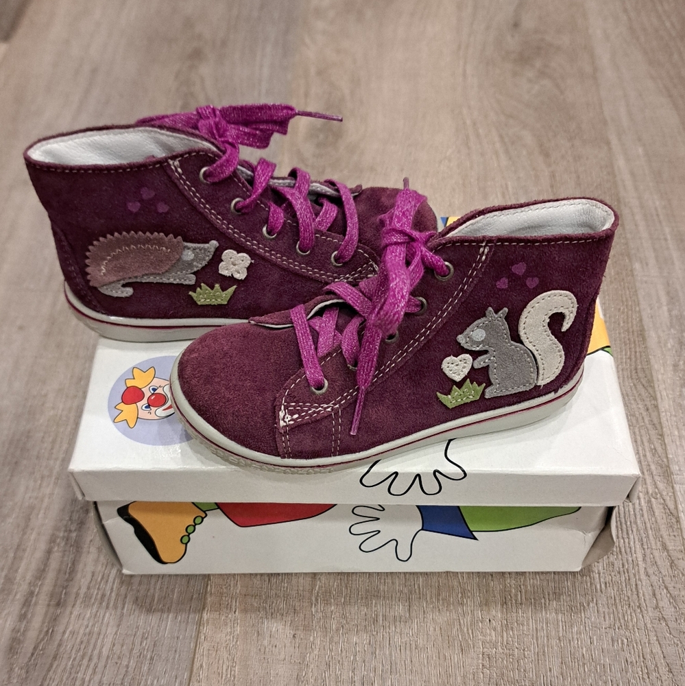 PEPINO BY RICOSTA Girl's Suede Sneakers